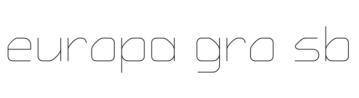 Typo Angular Rounded Thin Demo  Free Fonts Download