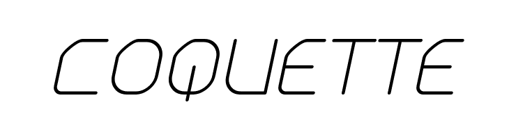 Typo Angular Rounded Light Demo Italic  Free Fonts Download