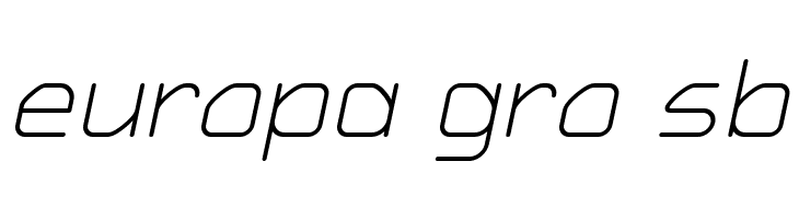 Typo Angular Rounded Light Demo Italic  Free Fonts Download