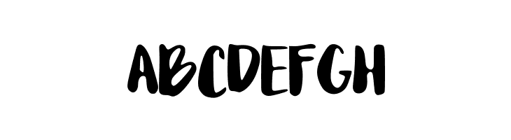 ABCDEFGH MixYonder Font
