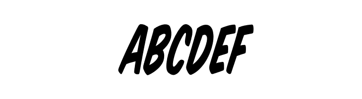 VTCSuperMarketSaleTallTilt  Free Fonts Download