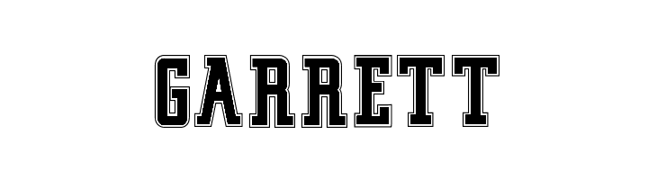 VINTAGE COLLEGE DEPT_DEMO_outline  Free Fonts Download