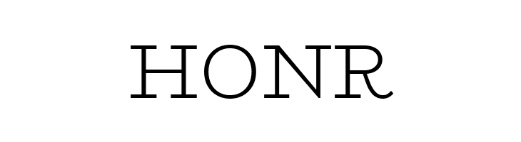 HONR BioRhyme Light Font