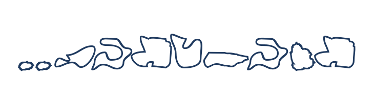 Camosport Outline font — Lorem ipsum body text preview