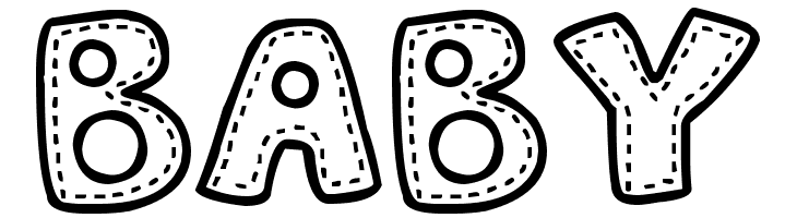 Patchwork Stitchlings  Free Fonts Download