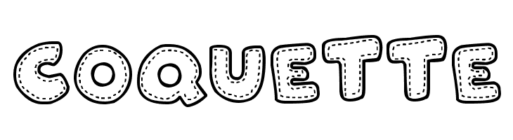 Patchwork Stitchlings  Free Fonts Download