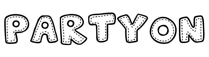 Patchwork Stitchlings  Free Fonts Download