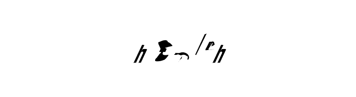 Pointer HyperCondensed SuperOblique  Free Fonts Download