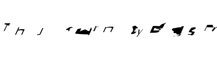 Pointer HyperExtended SuperOblique  Free Fonts Download