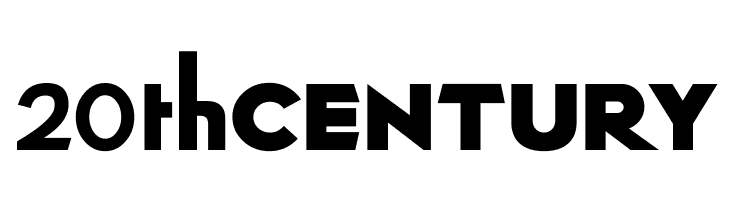 20thCENTURY TCF 30s Bold Font