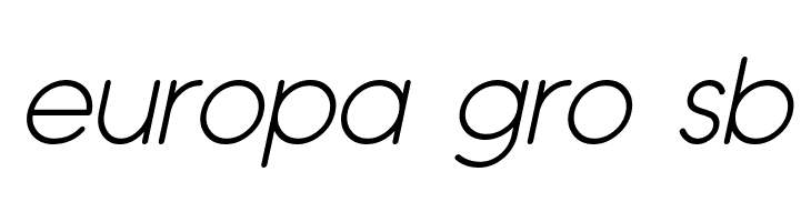 Typo Grotesk Rounded Light Italic  Free Fonts Download