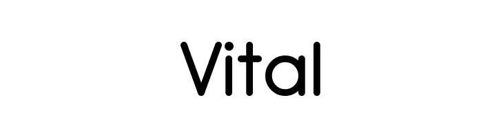 Vital Typo Grotesk Rounded Font