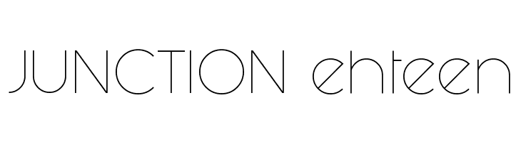 JUNCTION%2Behteen Fashion Fetish Light Font
