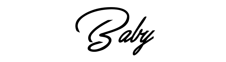 Baby Great Day Bold Personal Use Font
