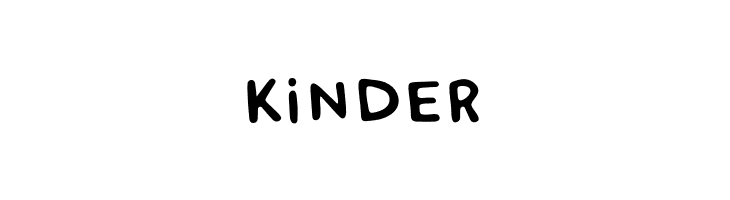 KiNDER RWATangoCharlie-Slanted Font