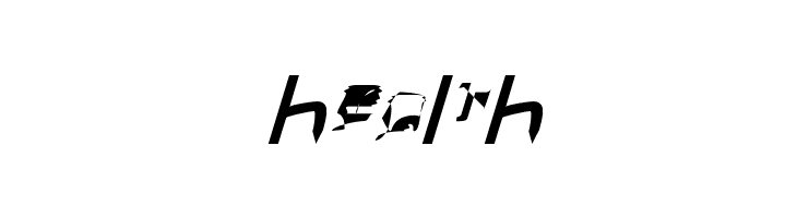bitstorm condensed oblique  Free Fonts Download