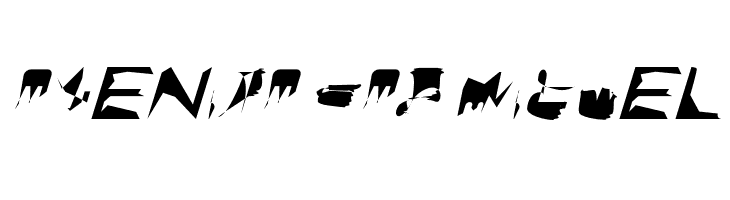 bitstorm extraextended oblique  Free Fonts Download