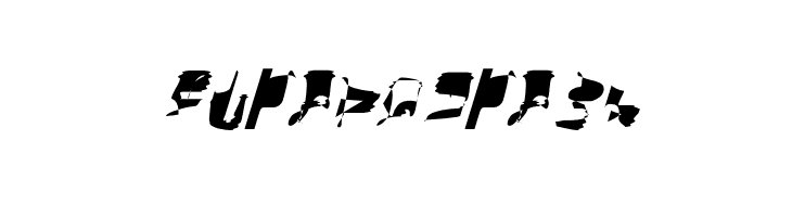 bitstorm ultracondensed oblique  Free Fonts Download