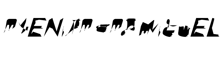 bitstorm extracondensed oblique  Free Fonts Download