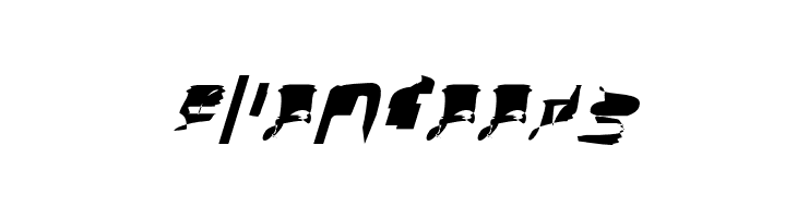 bitstorm oblique  Free Fonts Download