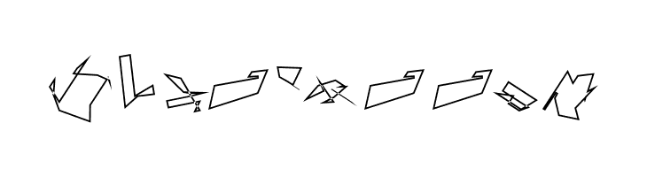 Siberia Tilt Outline  Free Fonts Download