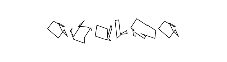 Siberia Tilt Outline  Free Fonts Download