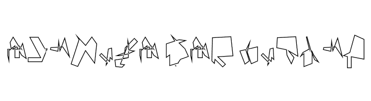 Siberia Reversed Outline  Free Fonts Download