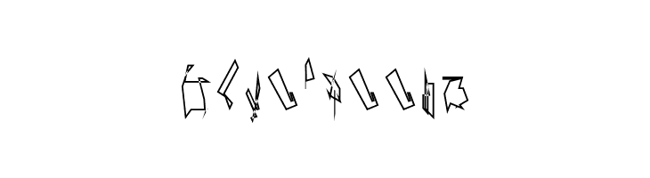 Siberia Narrow Outline  Free Fonts Download