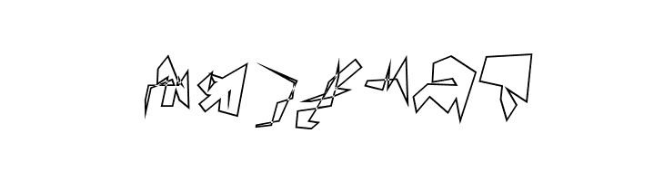 Siberia Reversed Outline Oblique  Free Fonts Download