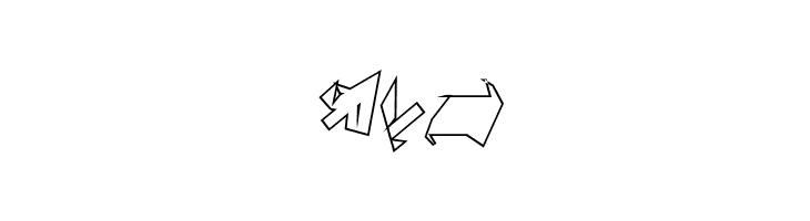 Siberia Reversed Outline Oblique  Free Fonts Download
