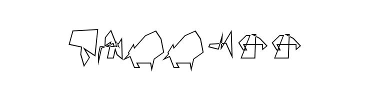 Siberia Reversed Outline Oblique  Free Fonts Download