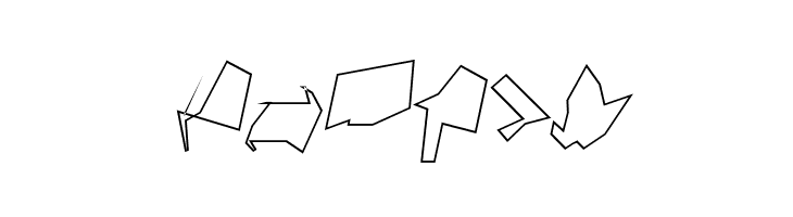 Siberia Reversed Outline Oblique  Free Fonts Download