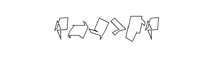 Siberia Reversed Outline Oblique  Free Fonts Download