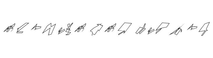 Siberia UltraOblique Outline  Free Fonts Download