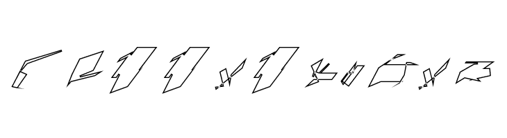 Siberia UltraOblique Outline  Free Fonts Download