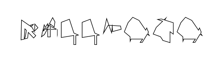 Siberia Wide Outline  Free Fonts Download