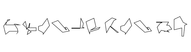 Siberia Wide Outline  Free Fonts Download