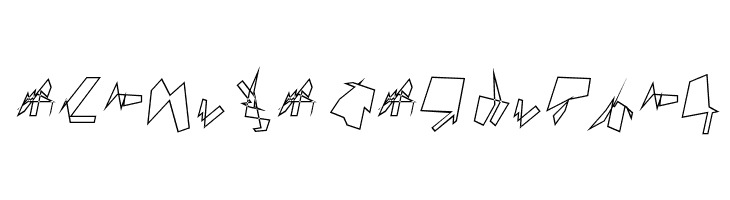 Siberia Outline Oblique  Free Fonts Download