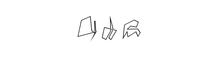 Siberia Outline Oblique  Free Fonts Download