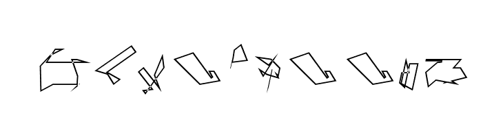 Siberia Outline Oblique  Free Fonts Download