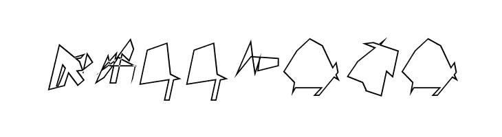 Siberia Wide Outline Oblique  Free Fonts Download