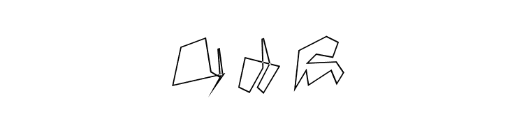 Siberia Wide Outline Oblique  Free Fonts Download