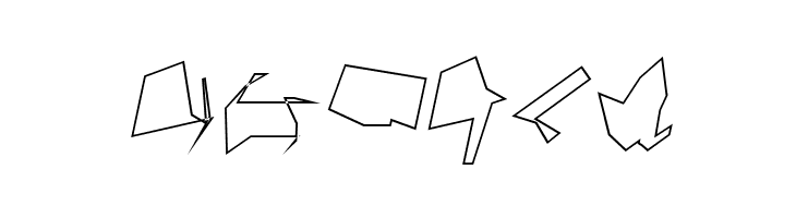 Siberia Wide Outline Oblique  Free Fonts Download