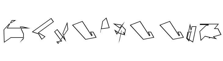Siberia Wide Outline Oblique  Free Fonts Download