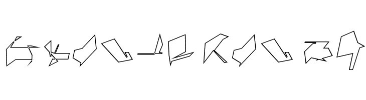 Siberia Wide Outline Oblique  Free Fonts Download