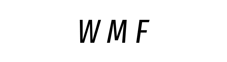 Fira Sans Extra Condensed Italic  Free Fonts Download