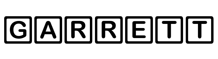 DDD Round Square  Free Fonts Download