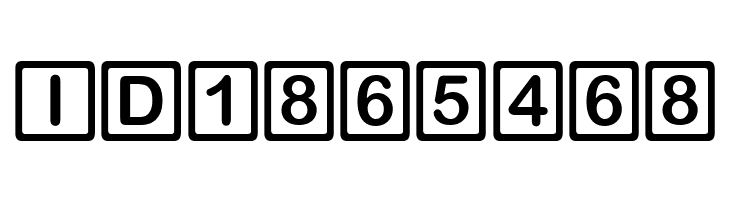 DDD Round Square  Free Fonts Download