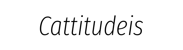 Fira Sans Extra Condensed ExtraLight Italic  Free Fonts Download