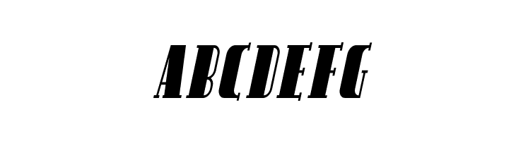 Avondale Cond Italic  Free Fonts Download